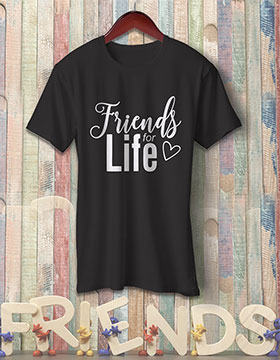 Friends For Life - Black