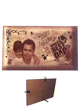 Personalised Laser Engraved Wooden   Plaque (1042SM)
